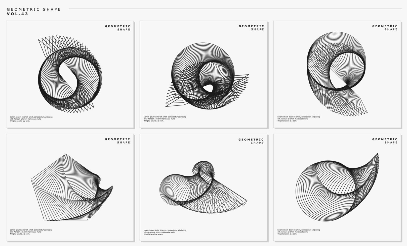 spektrum rader logotyp design mall. modern blandning linje logotyp grafisk vektor. vektor