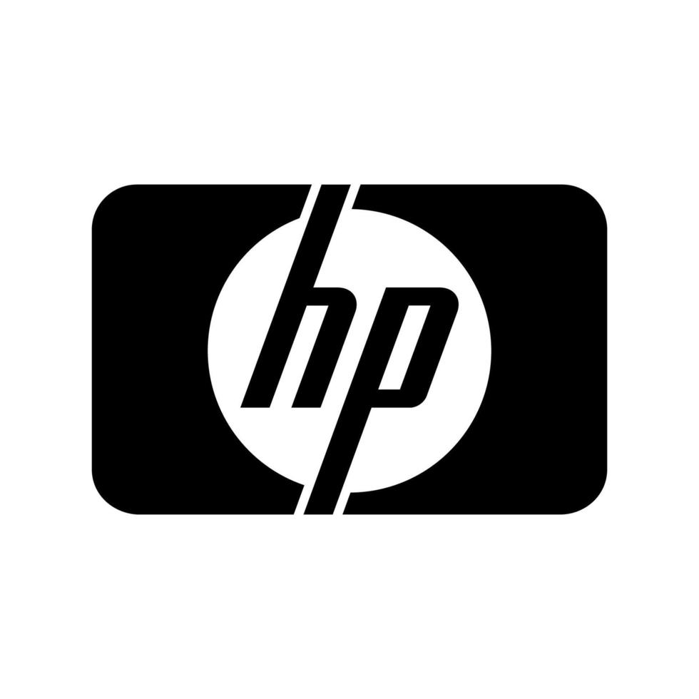 hp logotyp vektor, hp ikon fri vektor