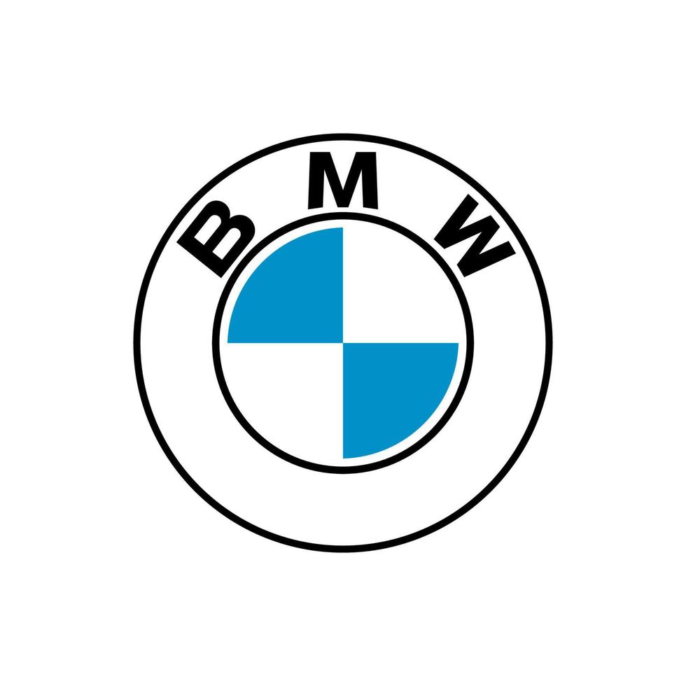 bmw logotyp vektor, bmw ikon fri vektor