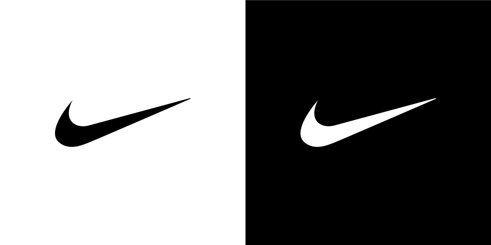 Nike logotyp vektor, Nike ikon fri vektor