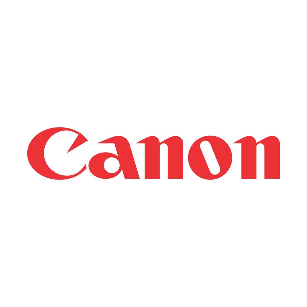 kanon logotyp vektor, kanon ikon fri vektor