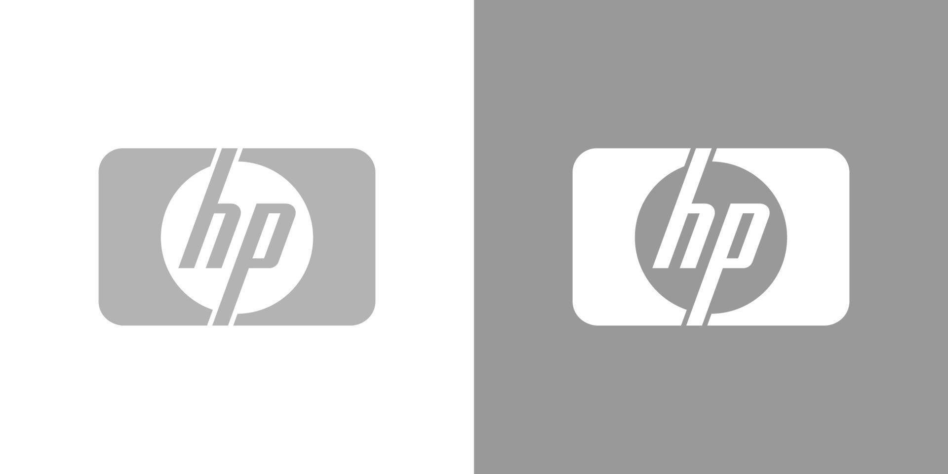 hp logotyp vektor, hp ikon fri vektor