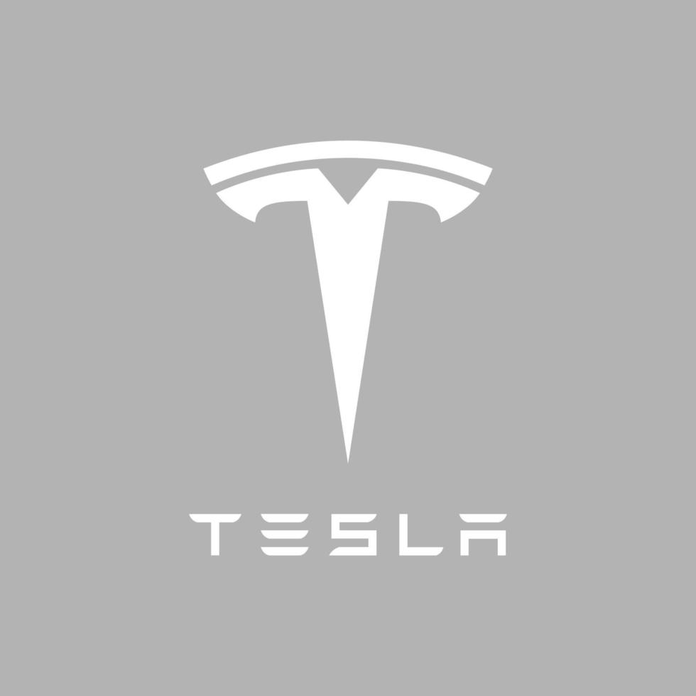 tesla logotyp vektor, tesla ikon transparent png vektor