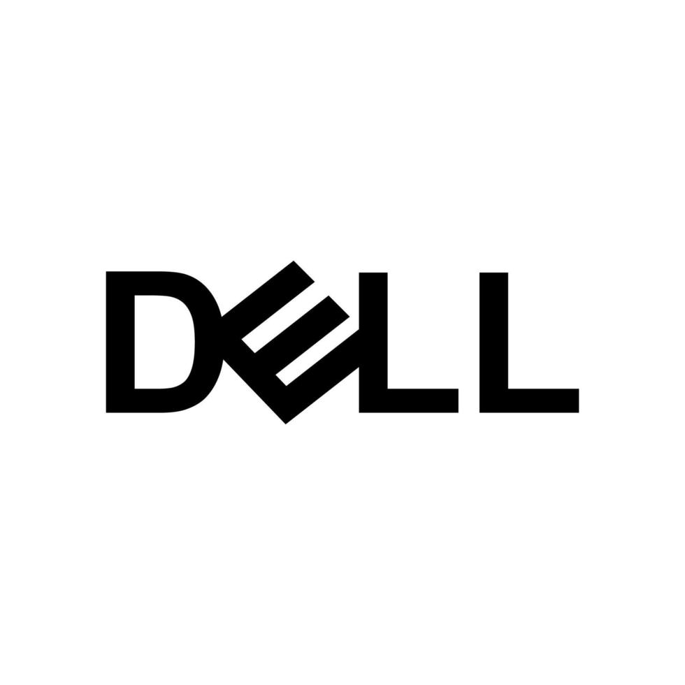 dell logotyp vektor, dell ikon fri vektor