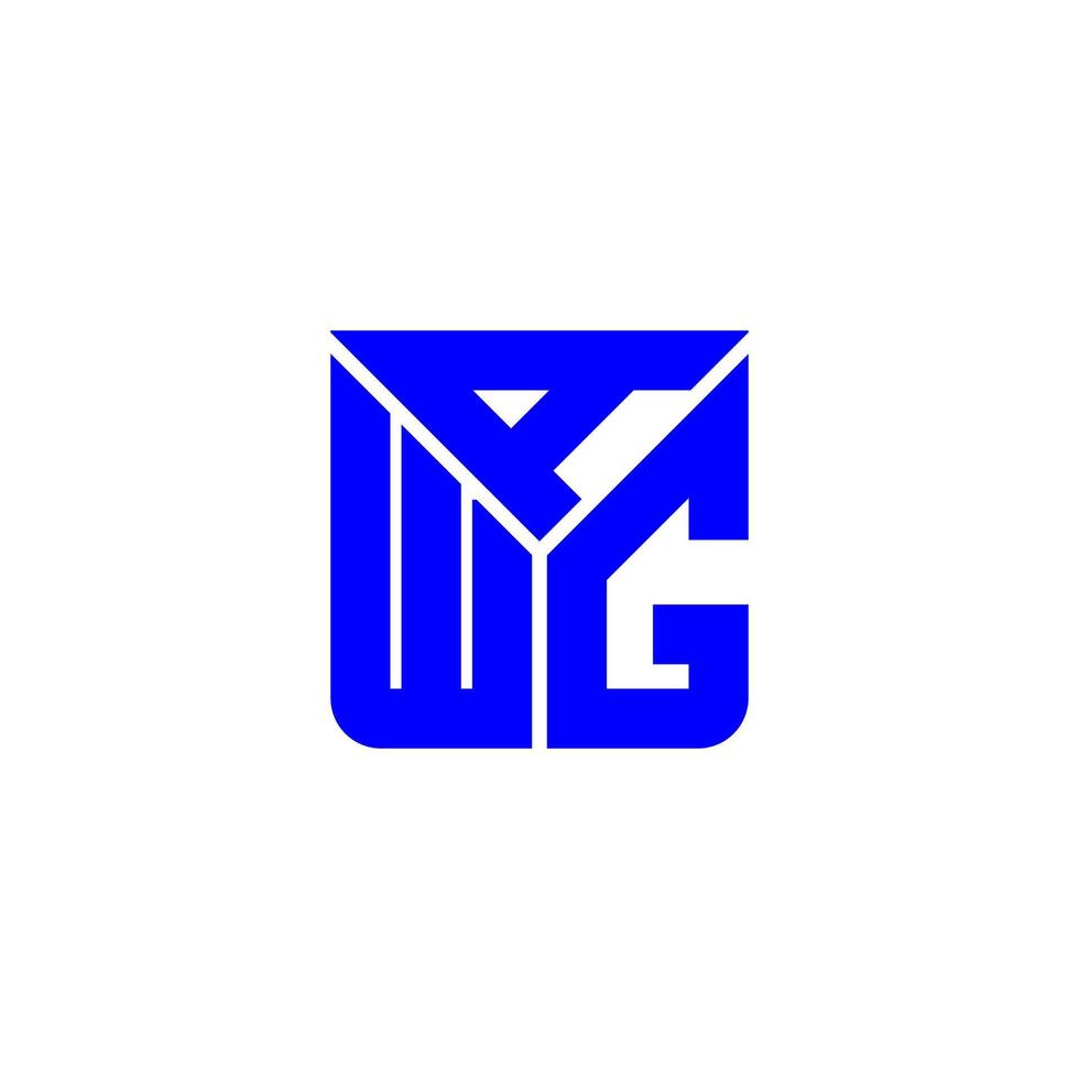 awg letter logo kreatives design mit vektorgrafik, awg einfaches und modernes logo. vektor