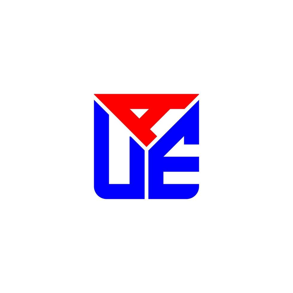 aue brev logotyp kreativ design med vektor grafisk, aue enkel och modern logotyp.