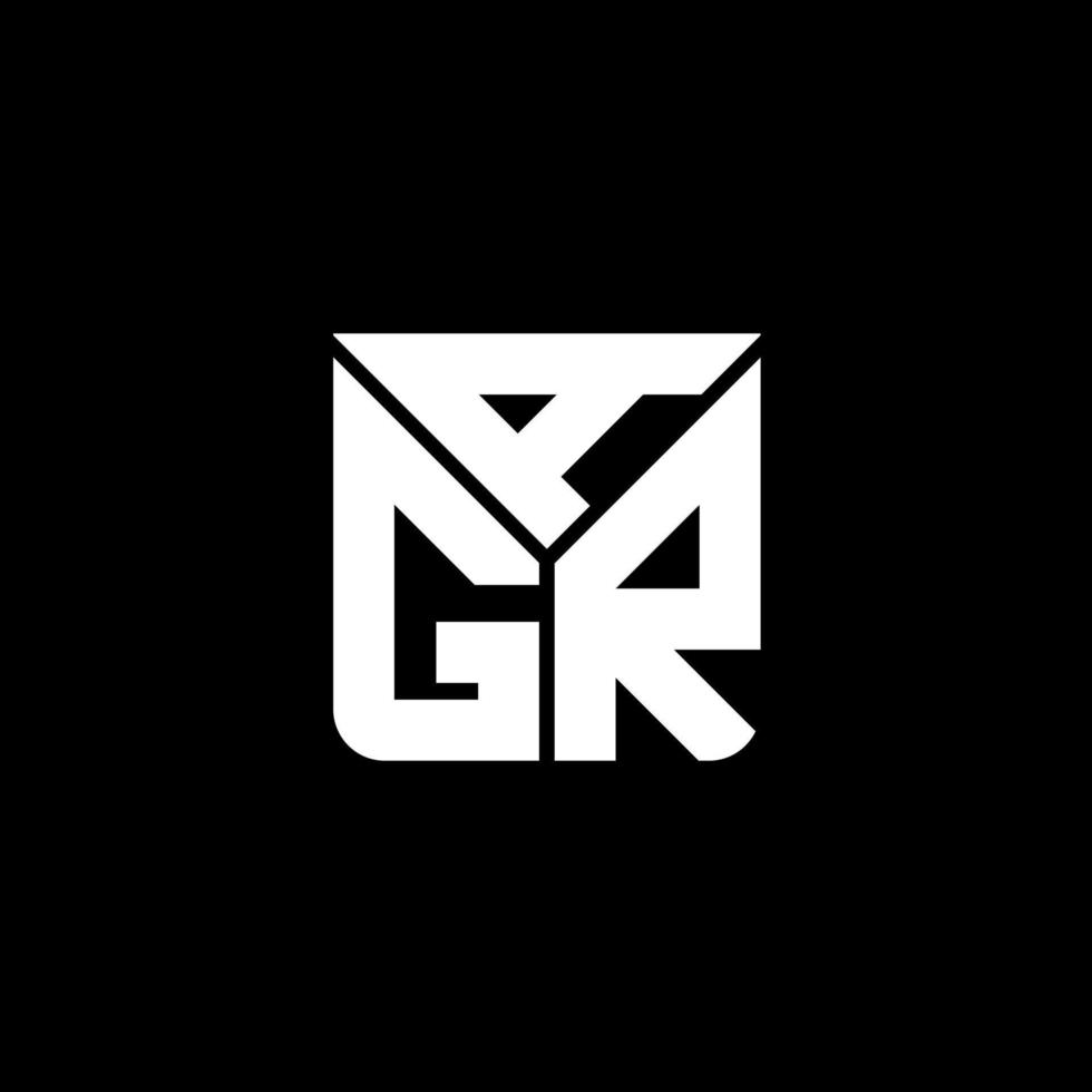agr letter logo kreatives design mit vektorgrafik, agr einfaches und modernes logo. vektor