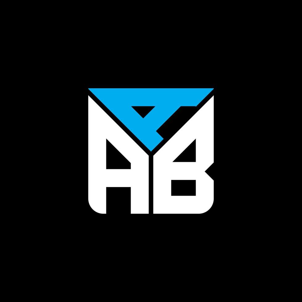 aab letter logo kreatives design mit vektorgrafik, aab einfaches und modernes logo. vektor