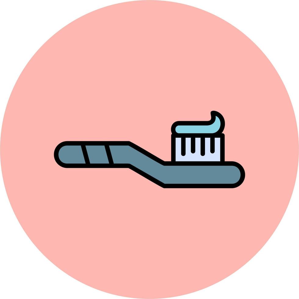Zahnbürste-Vektor-Symbol vektor