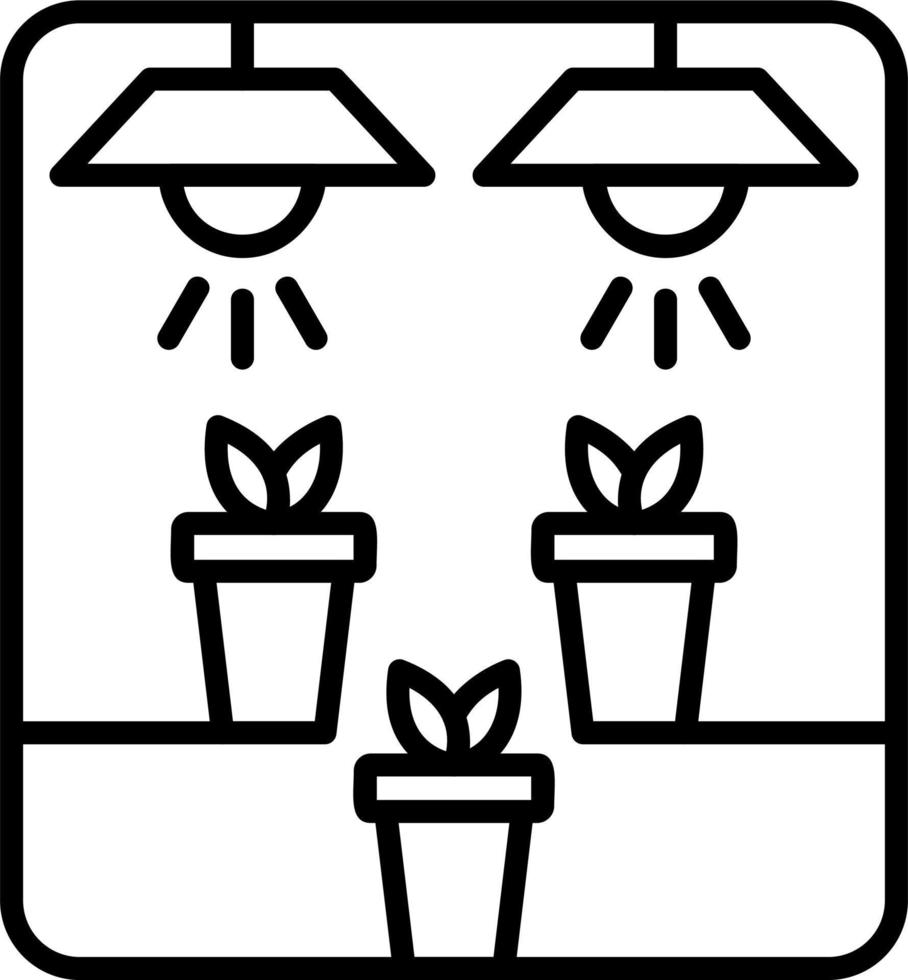 Beleuchtung Vektor Symbol