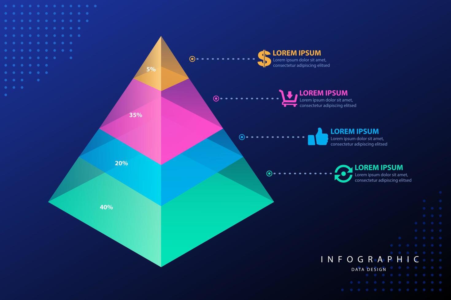 Infografik Elemente Daten Visualisierung vektor