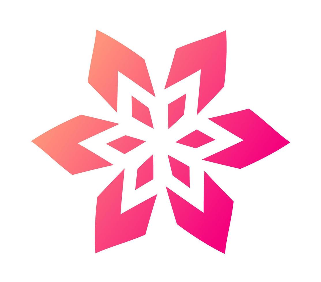 abstrakt Star Symbol zum Ihre Logo vektor