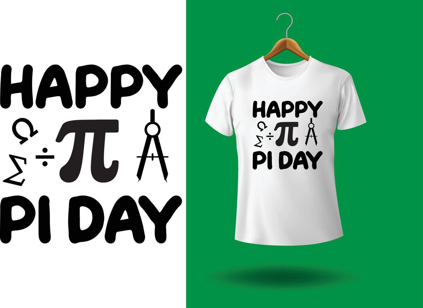 pi day t-shirt design vektor
