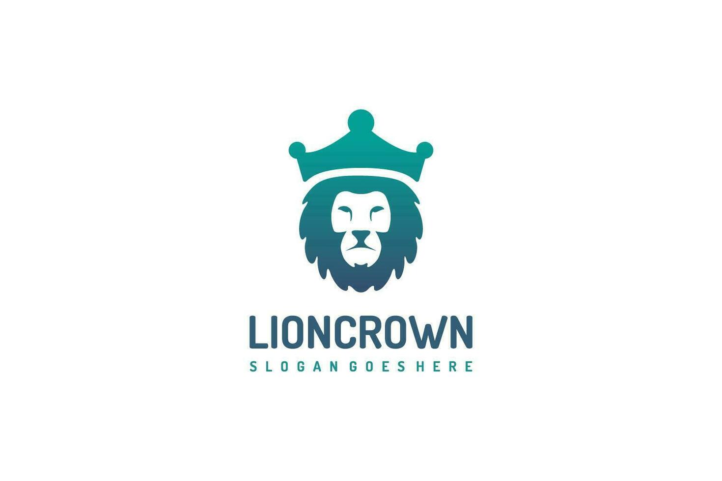 König der Löwen Logo vektor