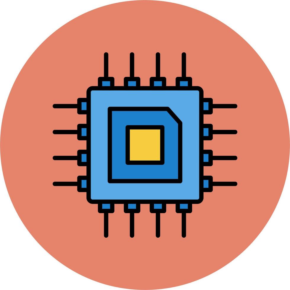 cpu-Vektorsymbol vektor