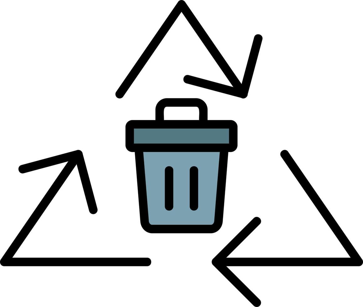 Recycling-Vektor-Symbol vektor