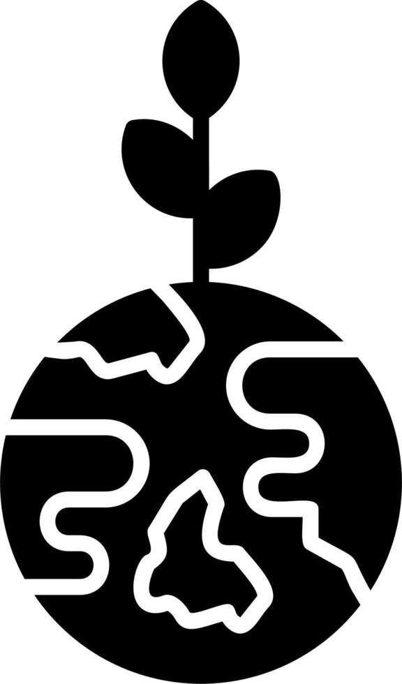 Öko Erde Vektor Symbol