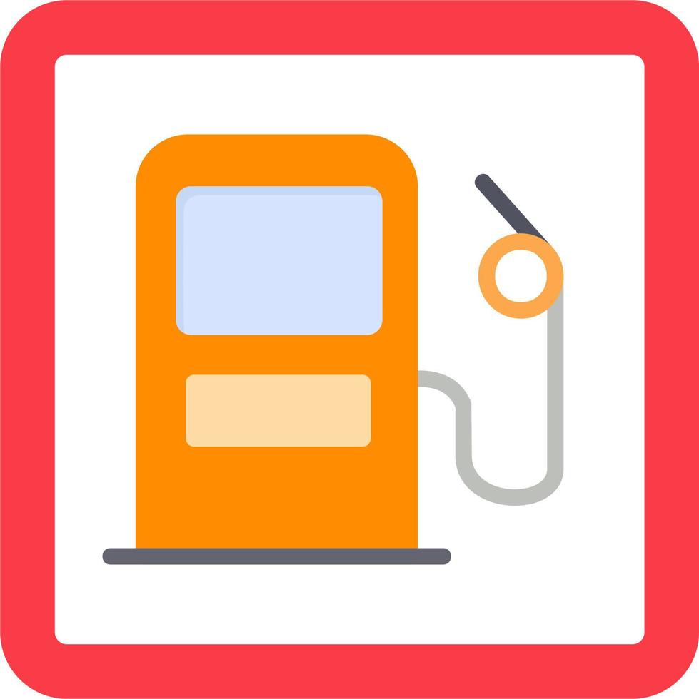 bensin vektor ikon