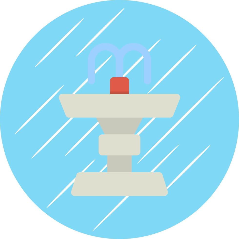 Brunnen-Vektor-Icon-Design vektor