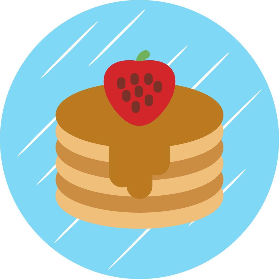 pannkakor vektor ikon design