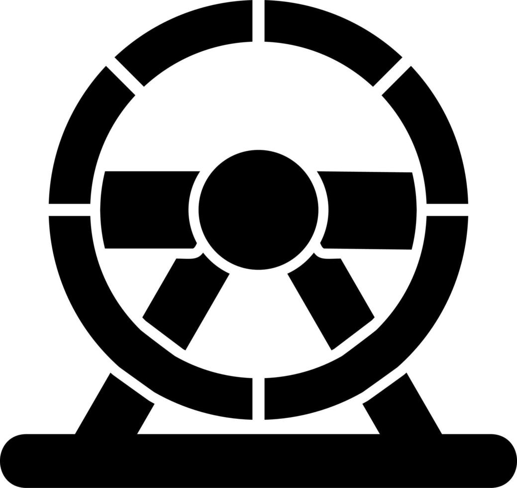 Hamster Rad Vektor Symbol