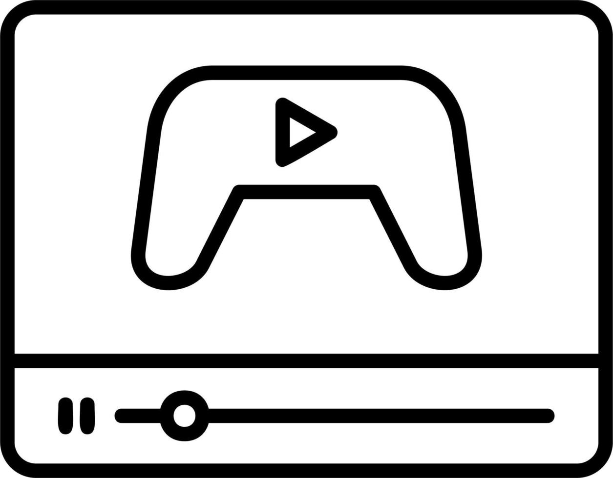 Gaming-Vektor-Symbol vektor