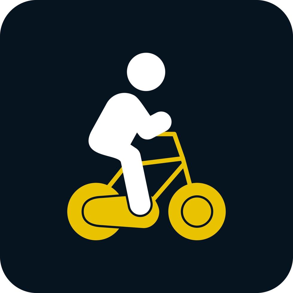 Radfahren Person Vektor Icon Design