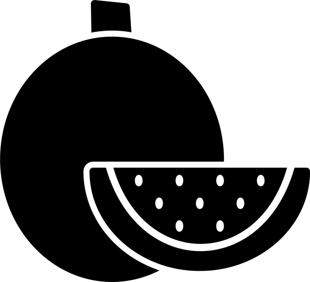 vattenmelon vektor ikon