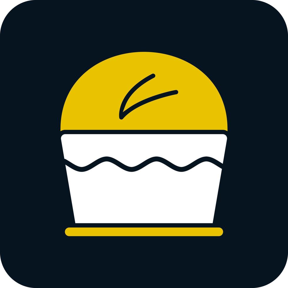 Brioche-Vektor-Icon-Design vektor