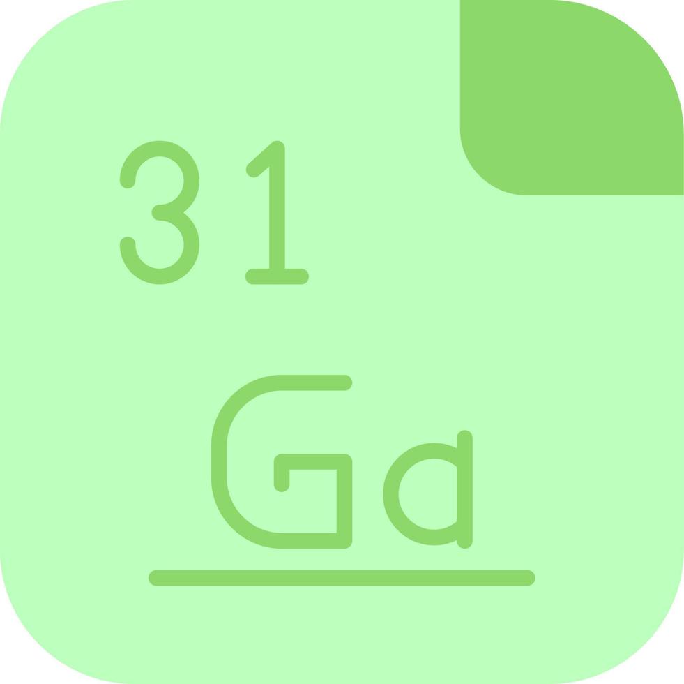 Gallium Vektor Symbol