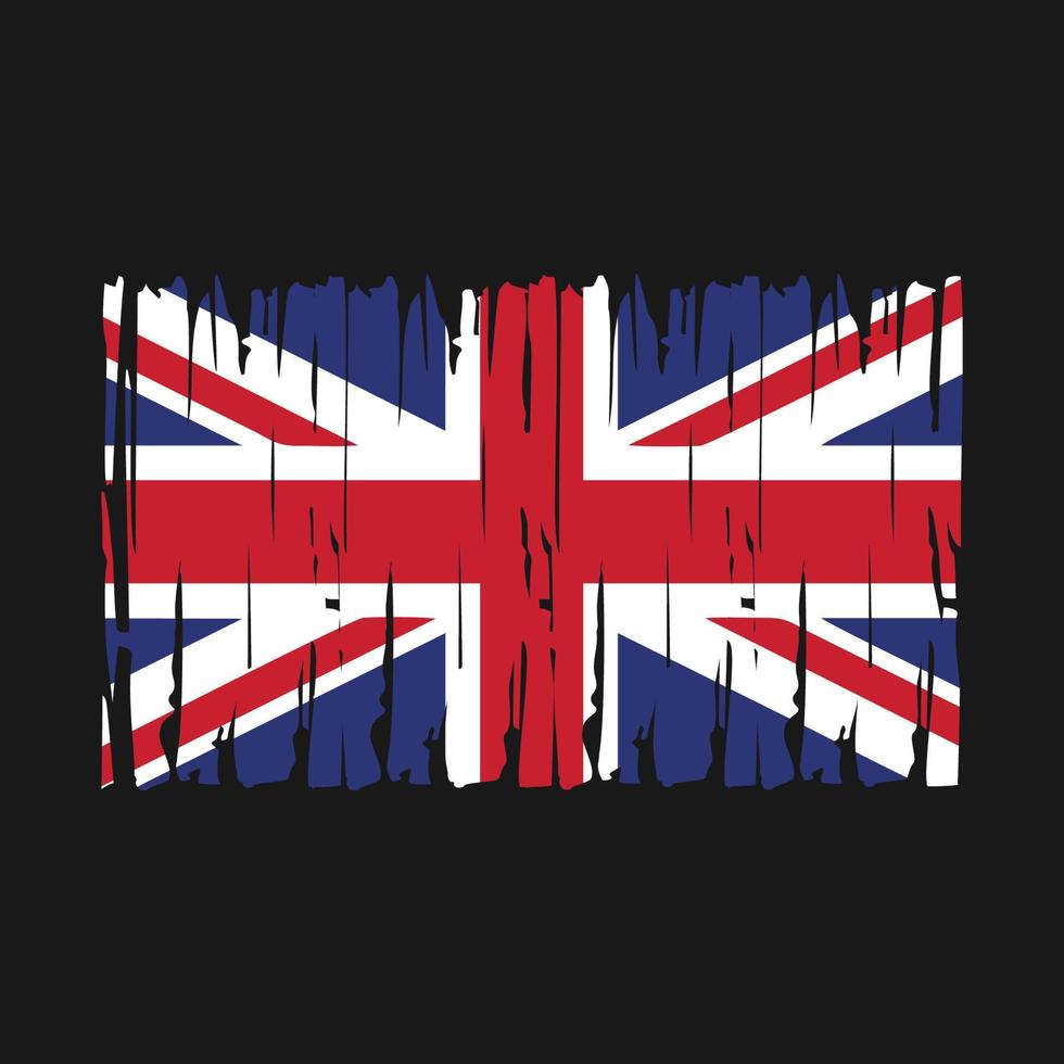 Storbritannien flagga vektor