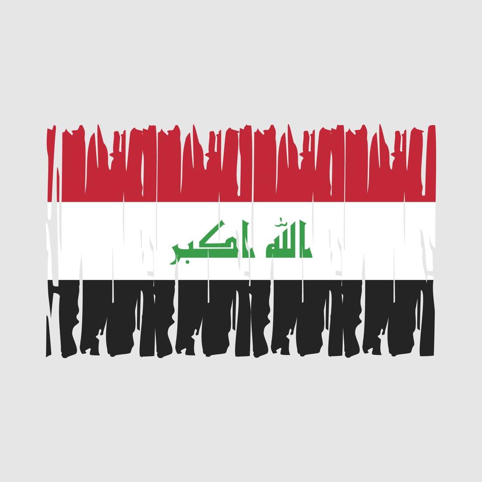 irak flagge vektor