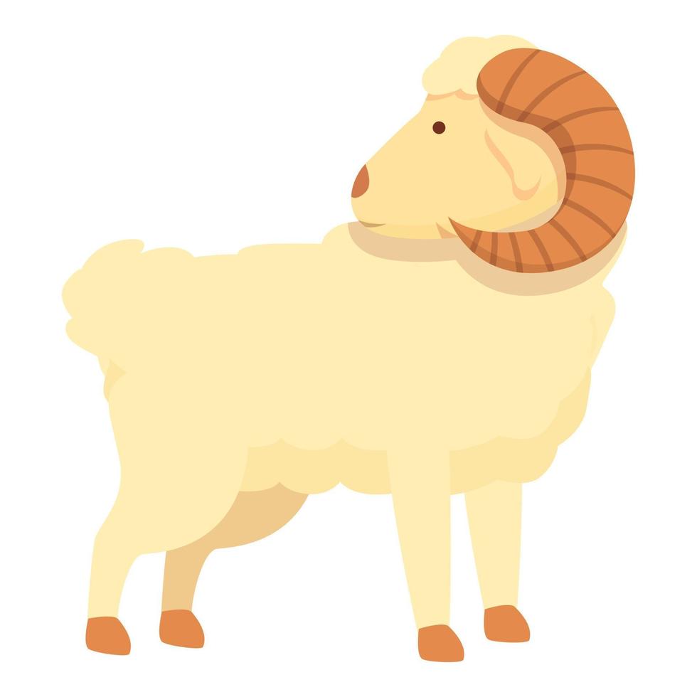 RAM Symbol Karikatur Vektor. Ziege Tier vektor