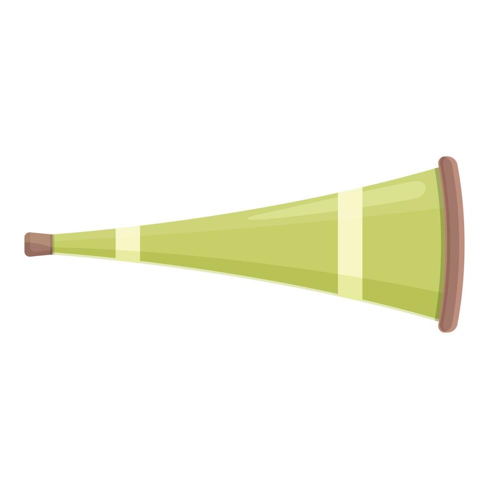 fotboll vuvuzela ikon tecknad serie vektor. fotboll horn vektor