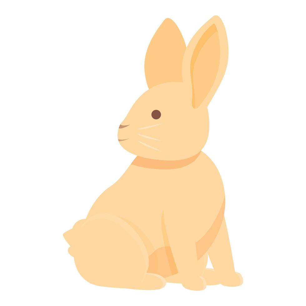 rörelse kanin ikon tecknad serie vektor. sällskapsdjur djur- vektor