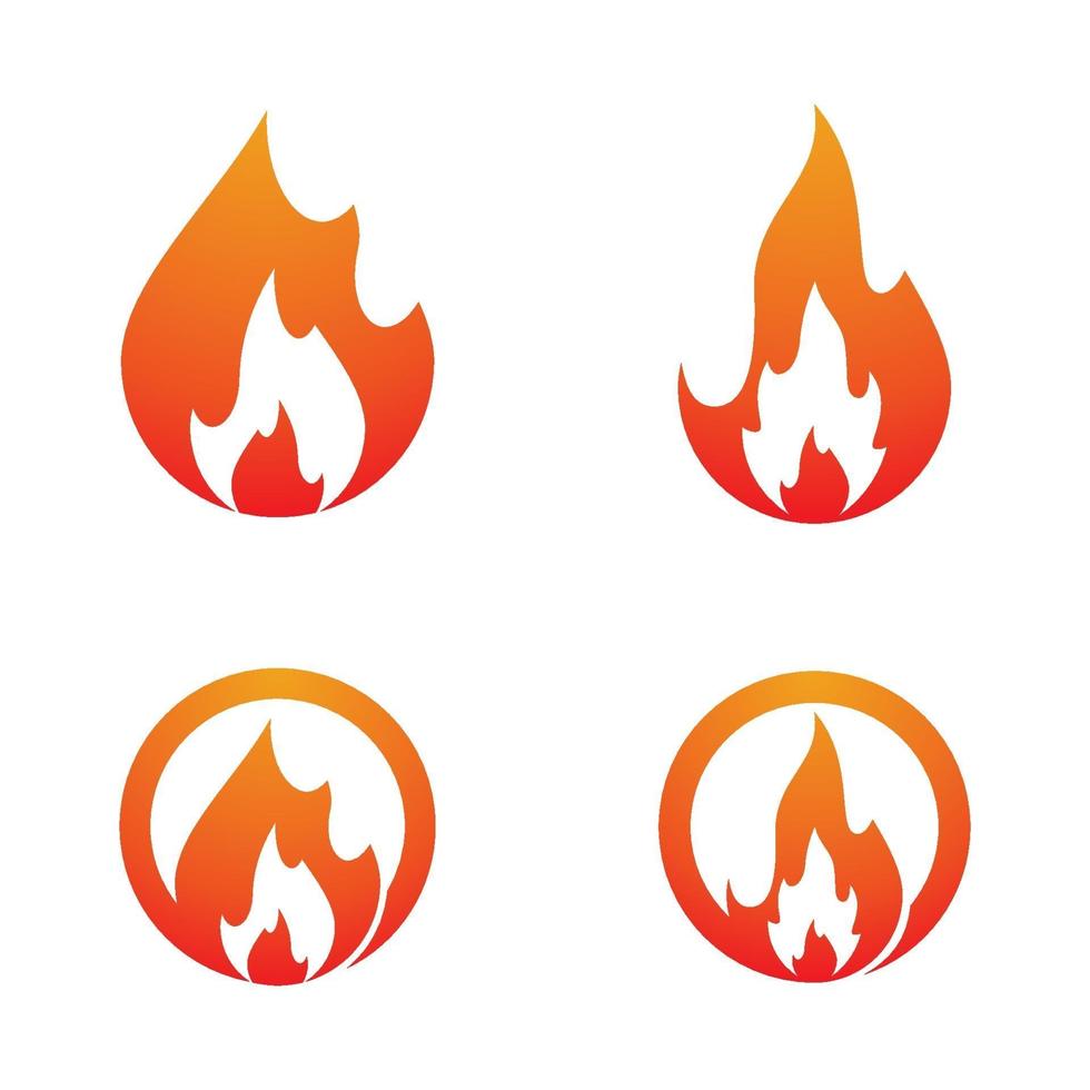 Feuer Logo Bilder vektor