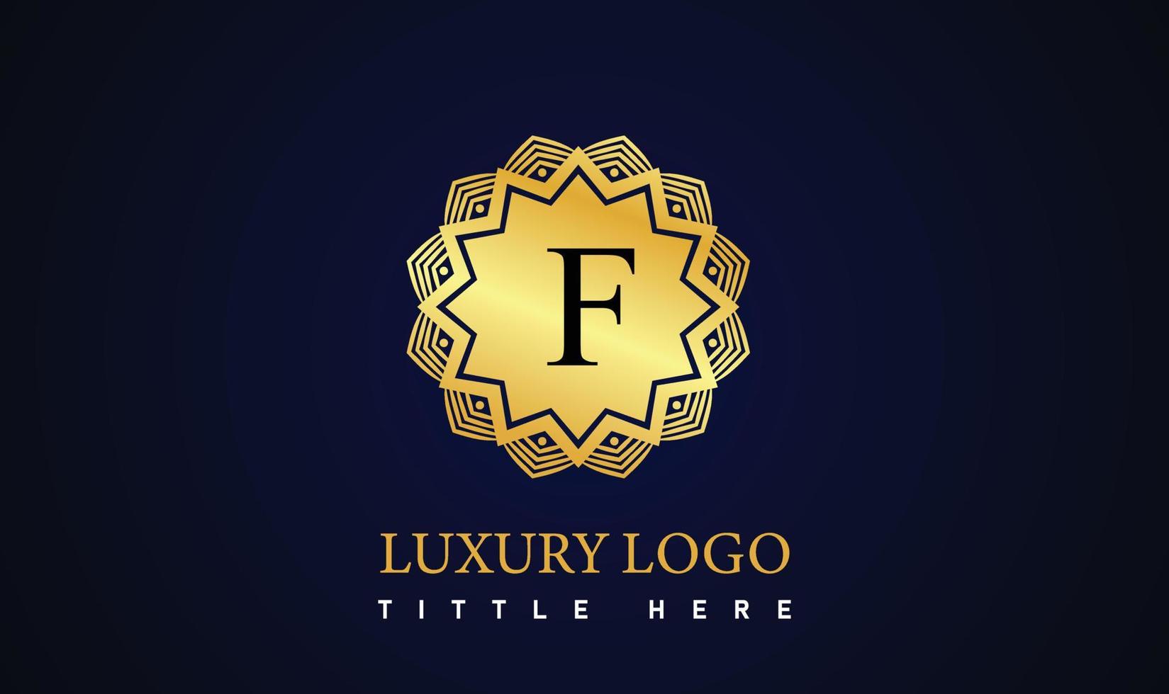 modern Luxus Brief Logo zum elegant Geschäft und Unternehmen vektor