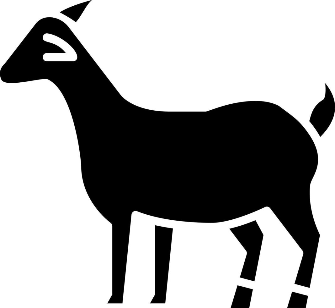 Symbol für Ziegenvektor vektor