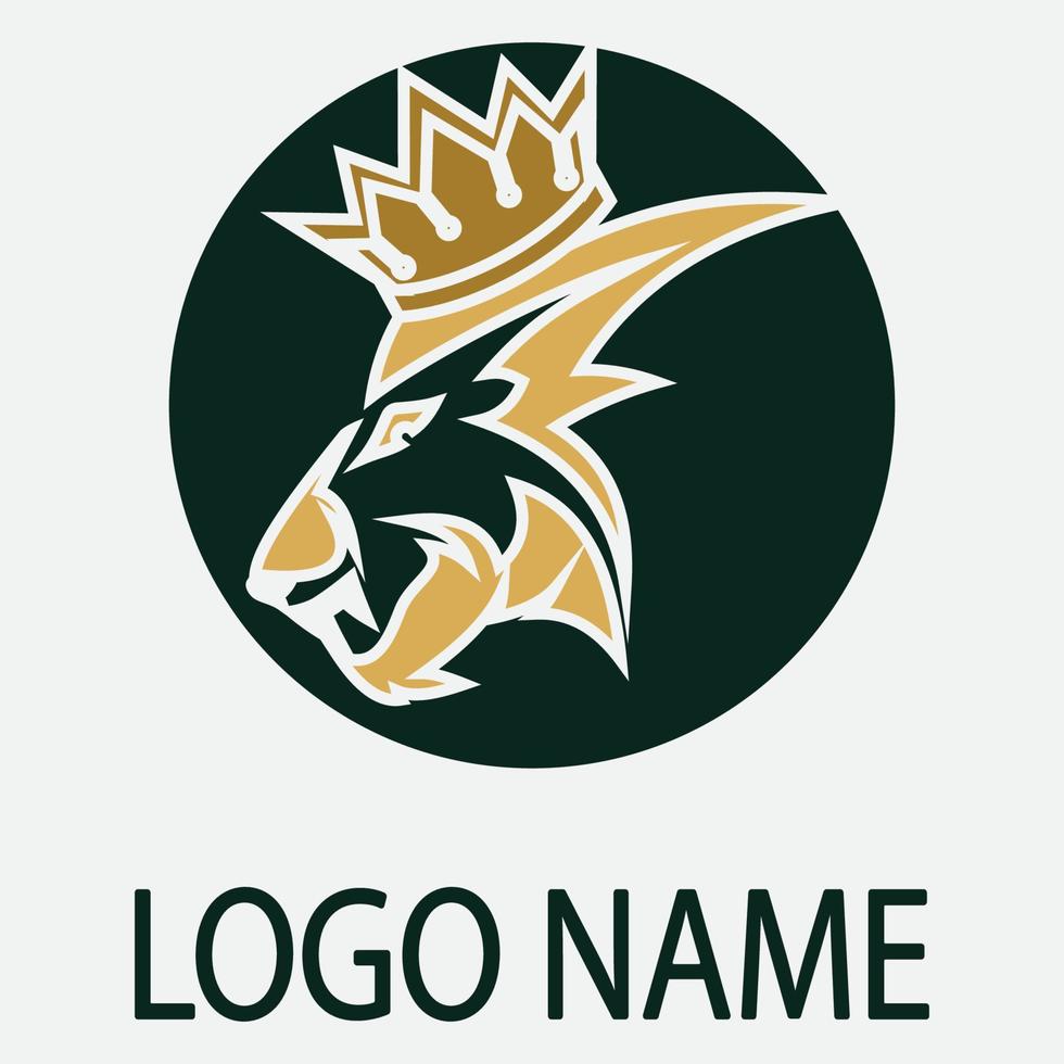 Löwe Logo Vorlage Vektor Icon