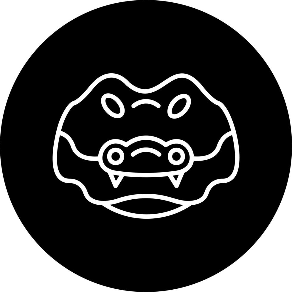 Krokodil Vektor Symbol