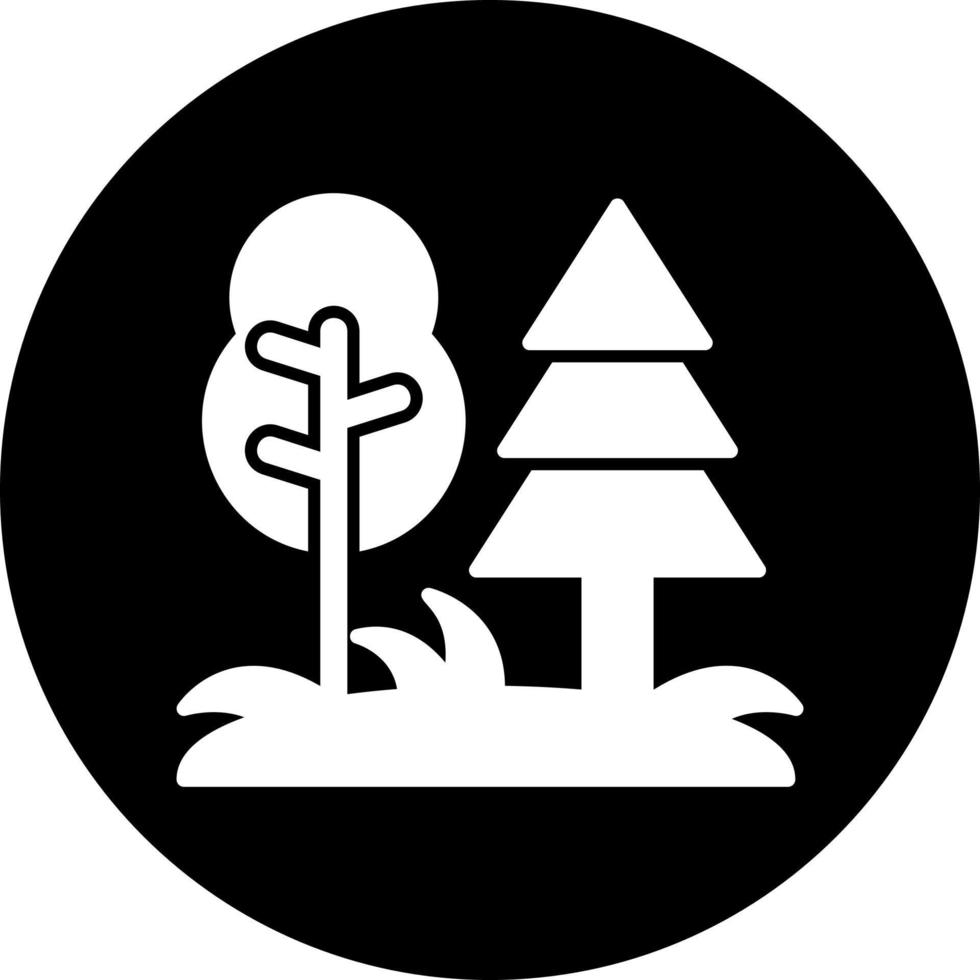 Urwald Vektor Symbol