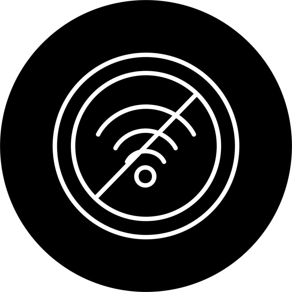 kein WLAN-Vektorsymbol vektor