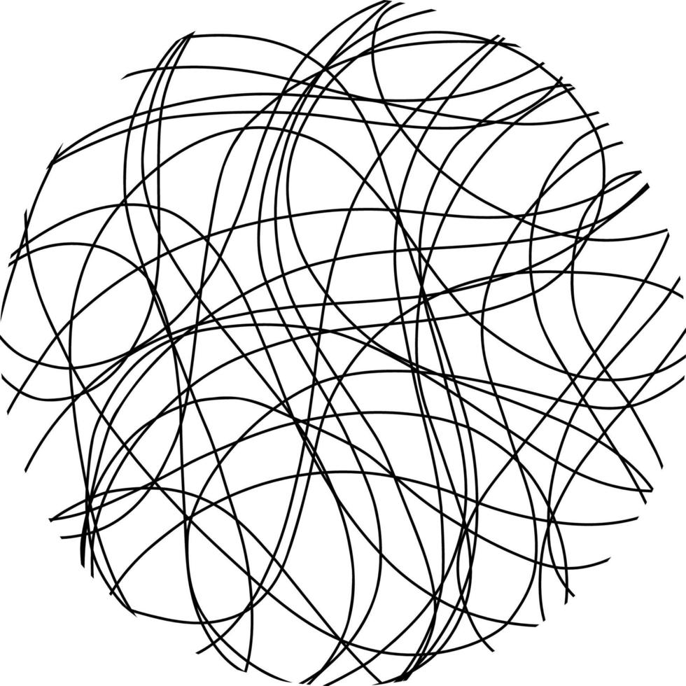 runda linjär abstrakt bakgrund mönster vektor