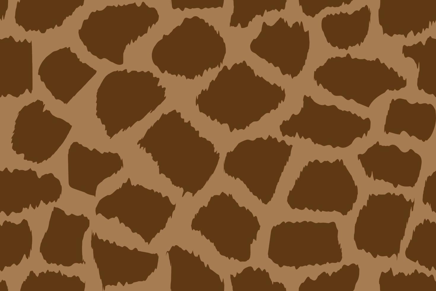 vektor sömlös mönster med giraff hud textur. upprepa giraff bakgrund för textil- design,