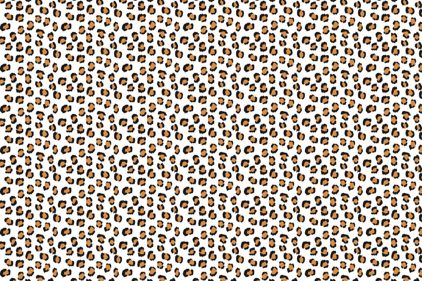 Leopard Haut wiederholt nahtlos Muster Textur vektor