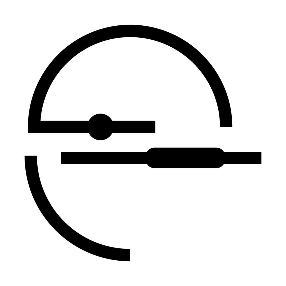 Brief e Symbol Illustration Vektor