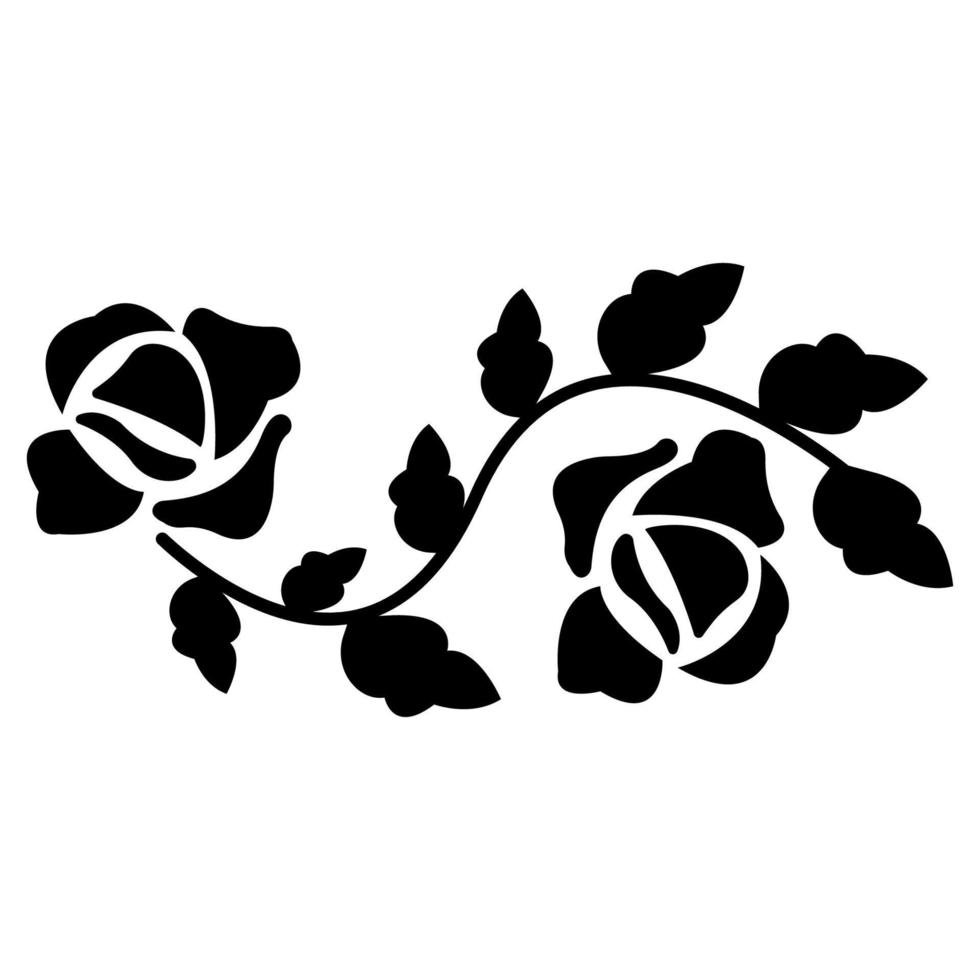 Blume Symbol Illustration Vektor