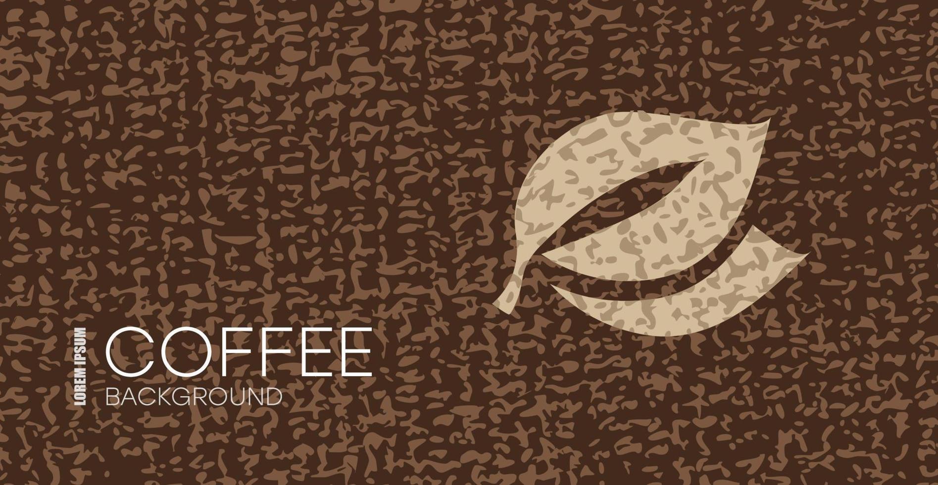 Kaffee Hintergrund mit Handzeichnung Gekritzel Elemente. vektor