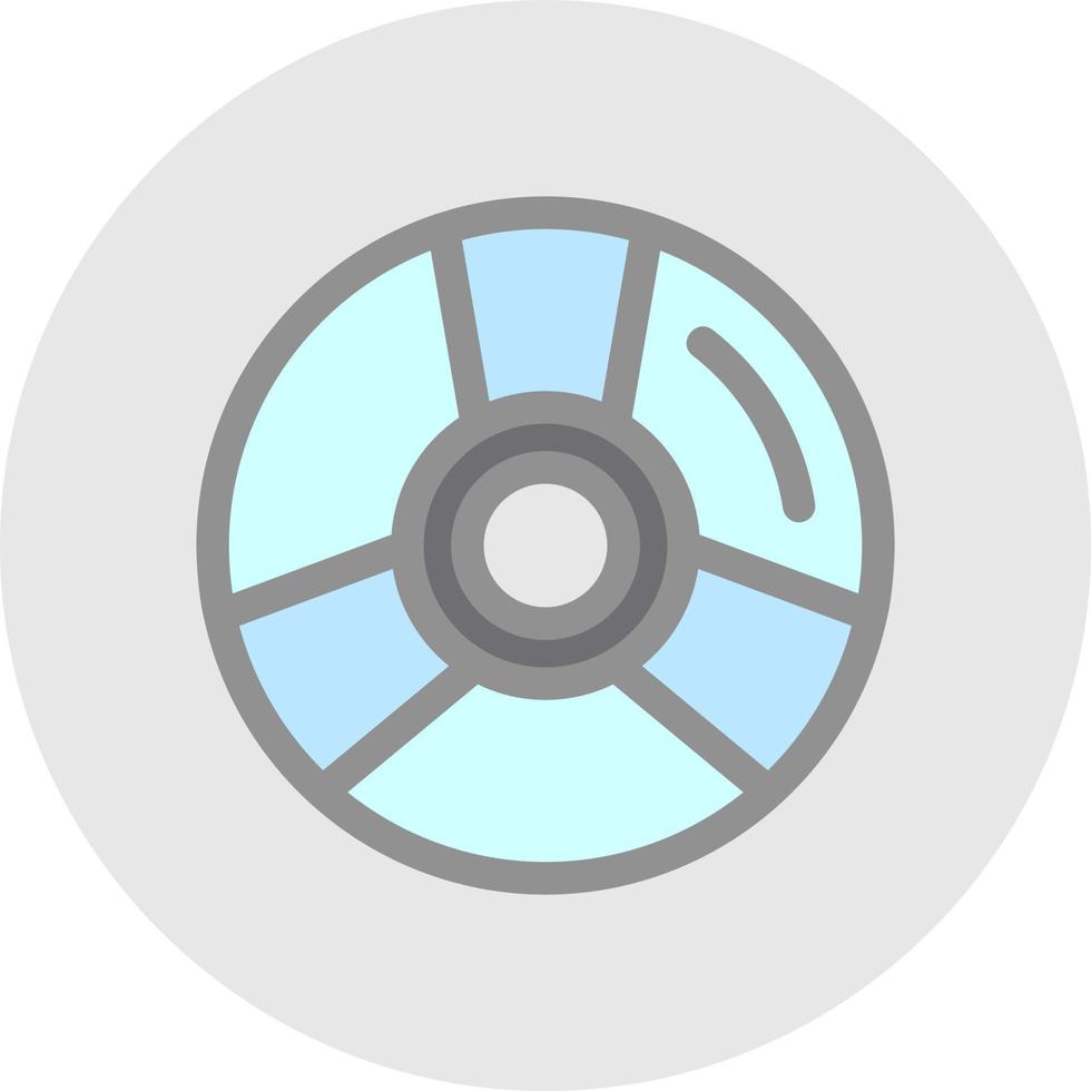 Blu-ray-Vektor-Icon-Design vektor