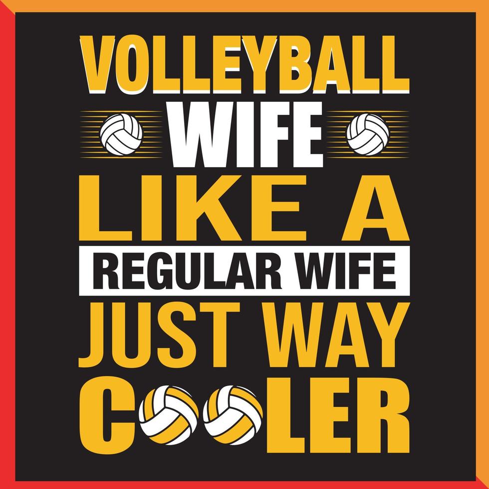 Volleyball T-Shirt Design Vektor
